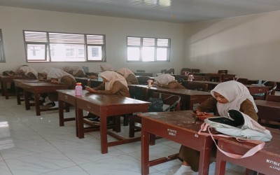 SMKN 1 Terbanggi Besar Laksanakan Evaluasi D-SMART bagi Siswa Kelas X dan XI   